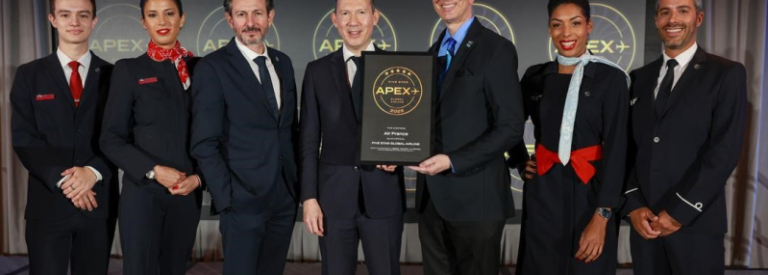 Air France opäť získala päť hviezdičiek v oficiálnom globálnom rebríčku najlepších leteckých spoločností APEX